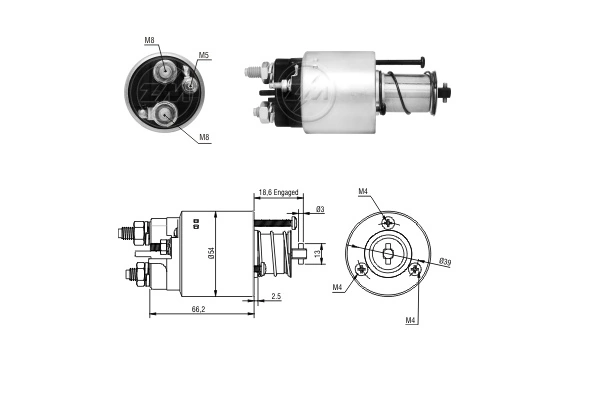Bendix arranque Rover 25  (RF)