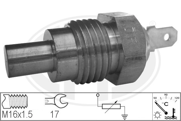 Precio del repuesto Sensor de temperatura del motor Tercel  familiar
