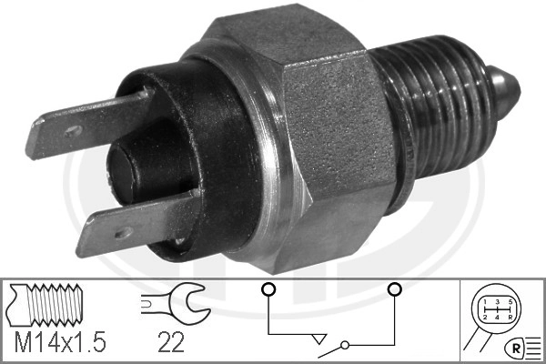 Interruptor de marcha atras Alfa Romeo 33  (1991-1994)