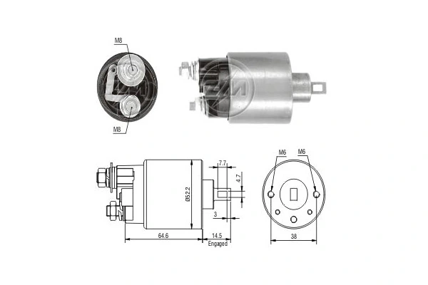 Interruptor solenoide Isuzu Trooper ()
