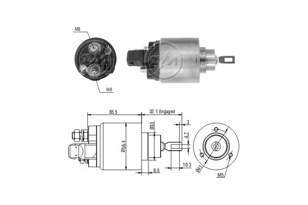 Interruptor magnético, estárter Volkswagen Passat 362