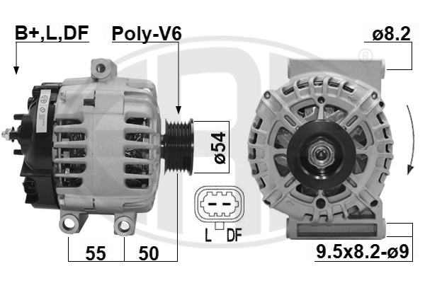 Generador para Opel Astra  ()