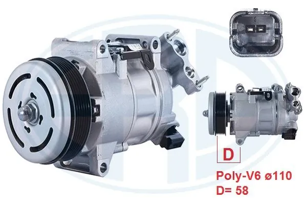 Compresor de ac para Peugeot 5008 II ()