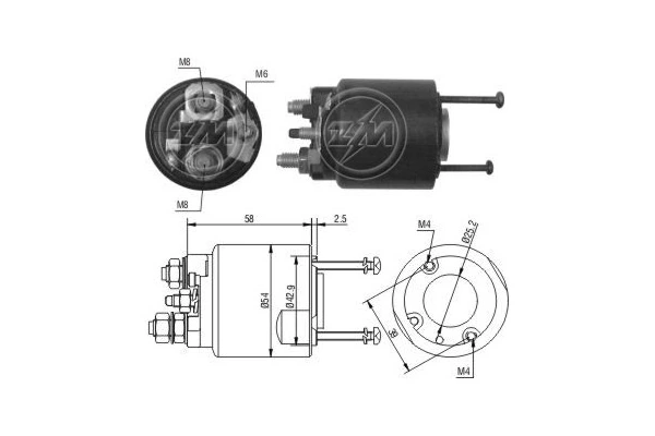 Interruptor solenoide Mercedes B  monovolumen comprar en España