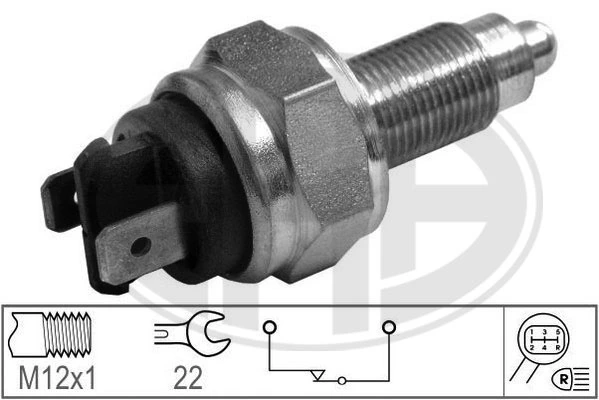 Interruptor de marcha atrás  para Fiat Ducato I (280)