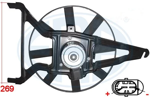 Electroventilador del motor Citroen Saxo (1996-2004)