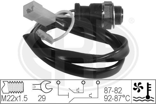 Sensor de temperatura del refrigerante Alfa Romeo 156  sedán comprar en España