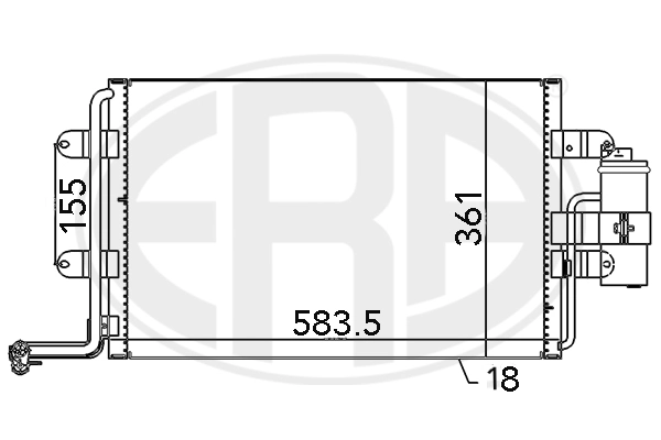 Condensador para Skoda Octavia I (1U5)