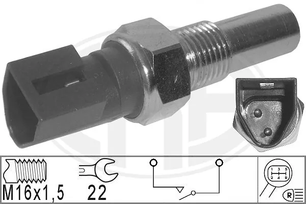 Sensor de marcha atrás para Ford Fiesta III (GFJ)