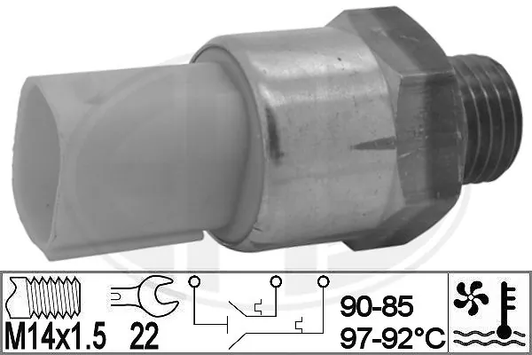 Precio del repuesto Sensor de temperatura del refrigerante 5  sedán