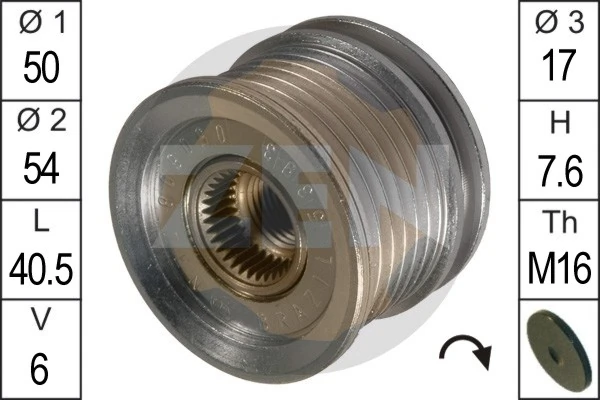 Polea de alternador Q5  SUV (2008-2016) original desde 39,43 €