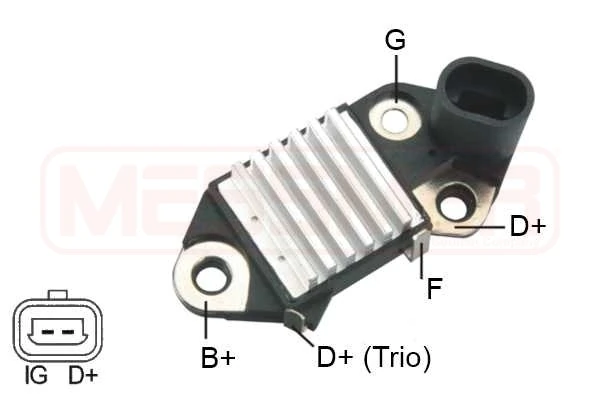 Regulador alternador Daewoo Matiz (1998-2008)