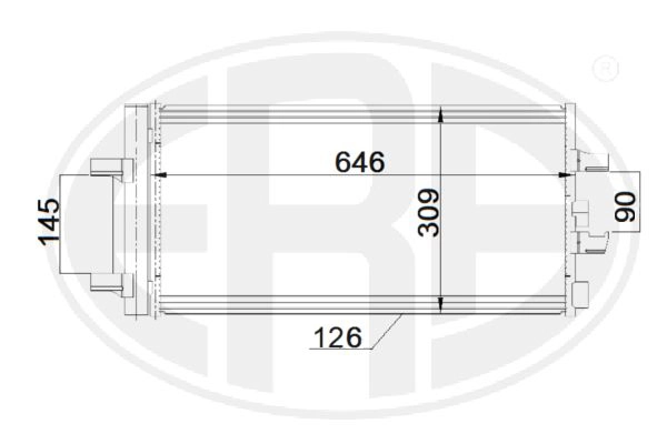 Condensador para Mini Cooper  (F57)