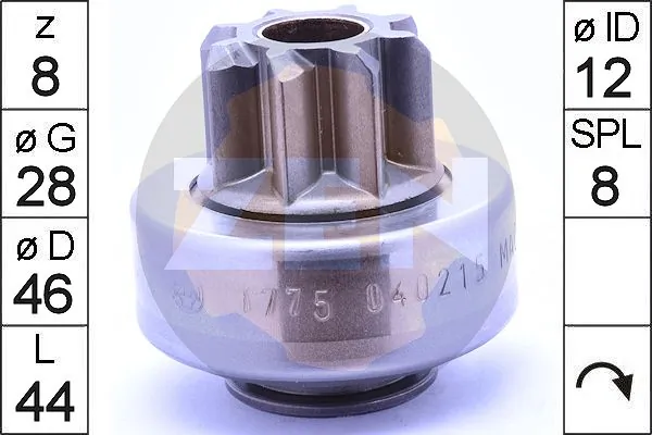 Bendix arranque para Hyundai Elantra III (XD)