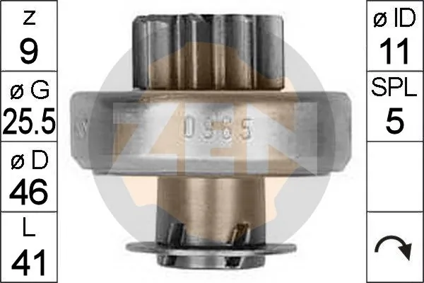 Bendix motor de arranque Renault Clio IV (2012-2021)