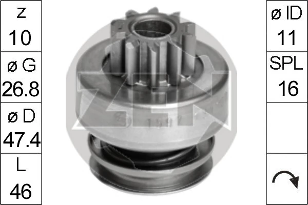 Bendix arranque Ford Focus I (DFW)
