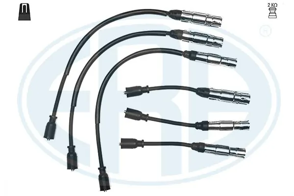 Cables de alta tensión, juego Smart FORTWO  (2004-2007)