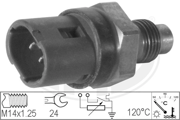 Sensor de temperatura del motor para Renault 21  (S48)