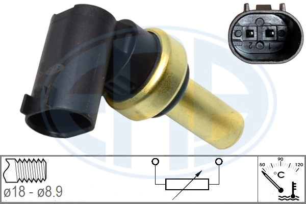 Sensor temperatura refrigerante Opel Meriva  (2010-2017)