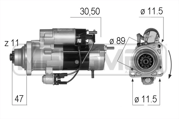 Motor de arranque ERA 220559