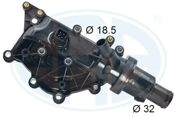 Caja de termostato para Renault Megane DZ0, DZ1