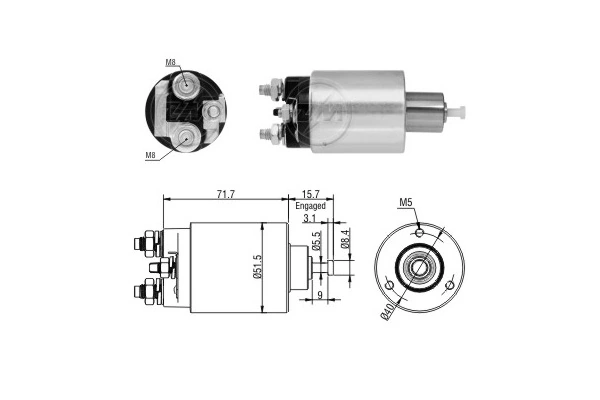 Interruptor solenoide Frontera  SUV (1998-2003) original desde 30,15 €