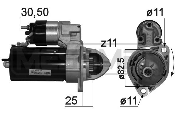 Arrancador para Volkswagen LT I (281-363, 21A, 21B, 21D, 21E)