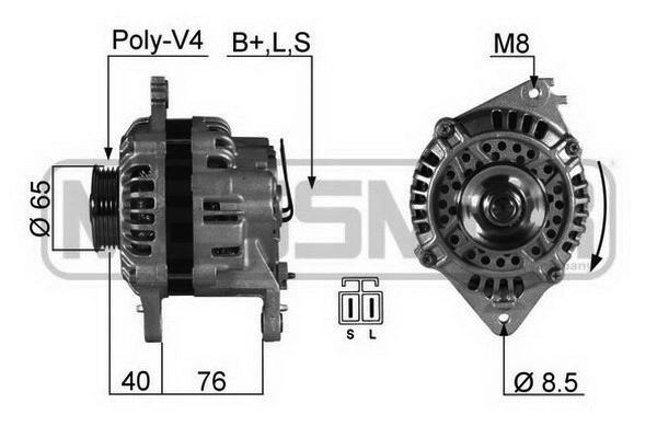 Generador Eclipse I coupé (1991-1995) original desde 186,26 €