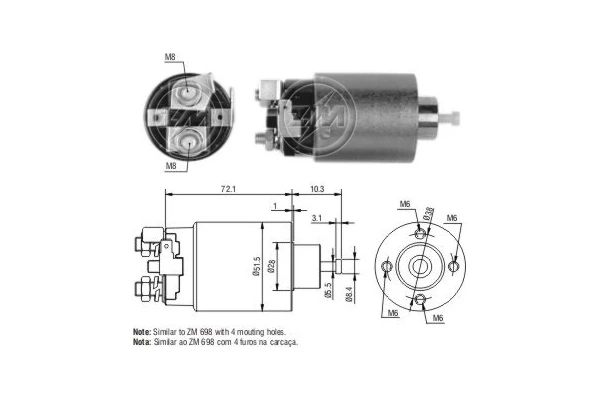Interruptor solenoide Mazda 3  sedán comprar en España