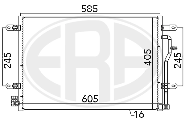 Comprar Condensador de aire acondicionado A4  8E2