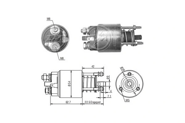 Precio del repuesto Interruptor solenoide FORTWO  coupé