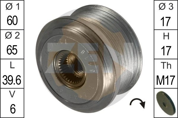 Comprar Rueda libre del alternador 323 IV BG