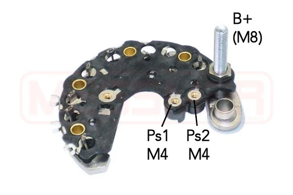 Alternador Diodo Puente Rectificador Renault Espace 4 JK0