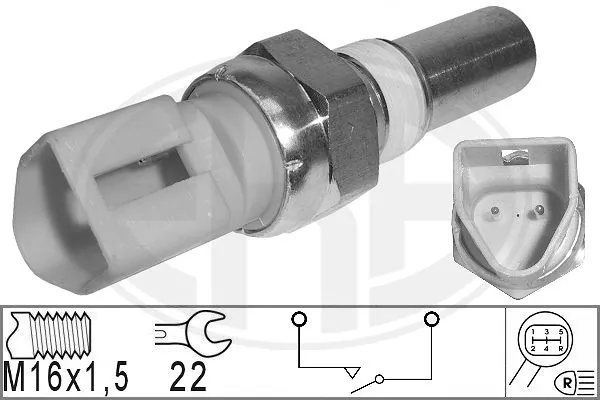 Interruptor de marcha atrás  para Ford Fiesta V (JH, JD)