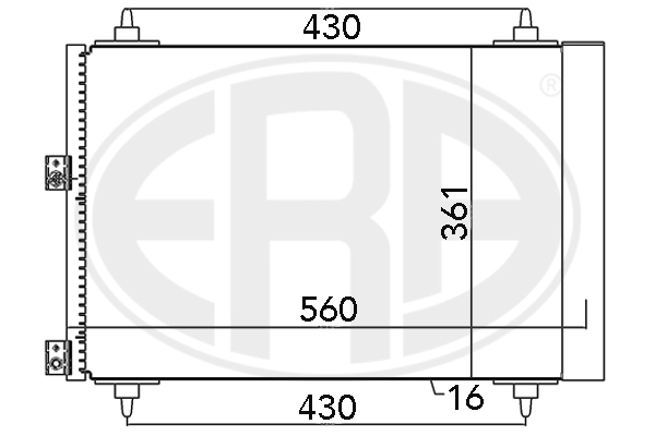 Condensador Berlingo  bus (1996-2008) original desde 78,06 €