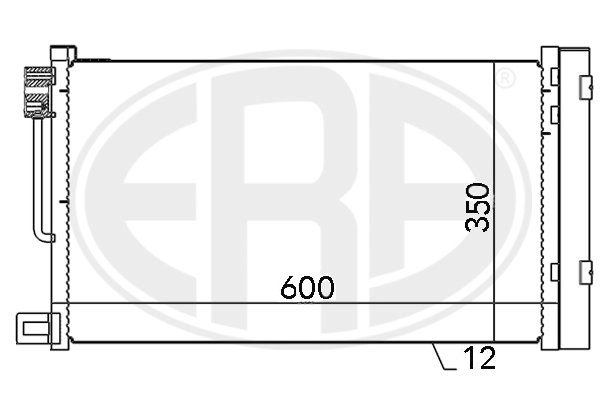Condensador para Fiat Qubo  (225)