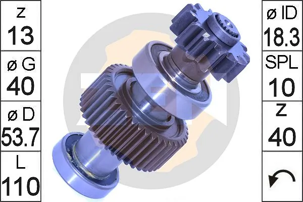 Bendix arranque Toyota Camry  (V20)