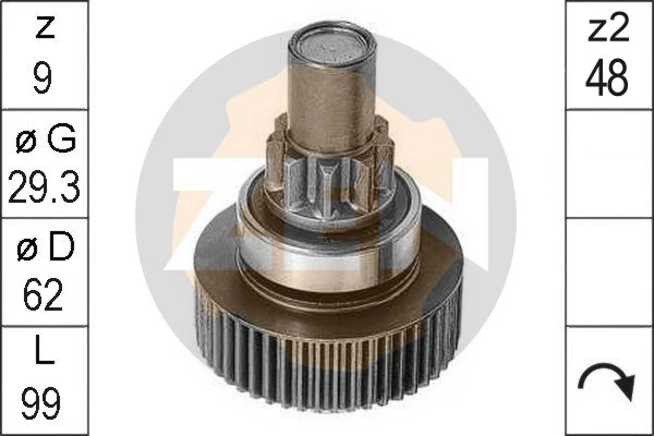 Bendix motor de arranque Honda Accord III (1985-1989)