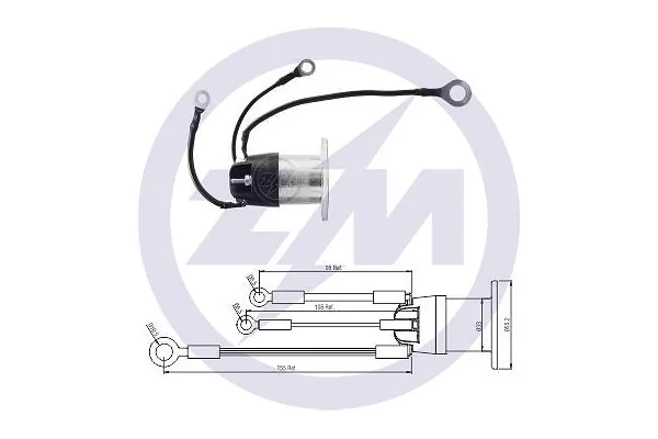 Precio del repuesto Interruptor solenoide 105  camiones tractores