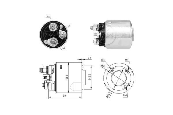 Comprar Solenoide de arranque Ford Fiesta   a bajo precio