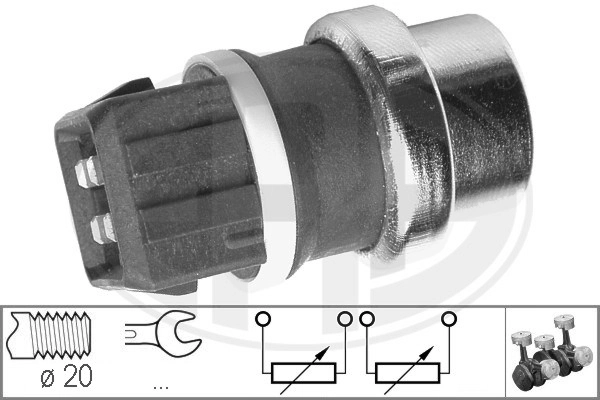 Comprar Sensor de temperatura del líquido refrigerante Skoda Felicia I 791, 6U1 a bajo precio