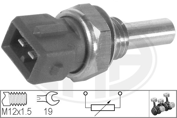Comprar Sensor de temperatura del líquido refrigerante BMW 5  E28 a bajo precio
