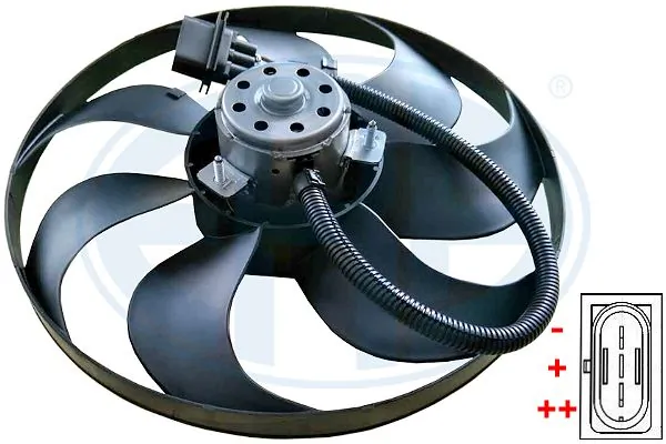 Comprar Ventilador eléctrico de refrigeración completo (motor y hélice) Volkswagen Golf IV 1J1 a bajo precio