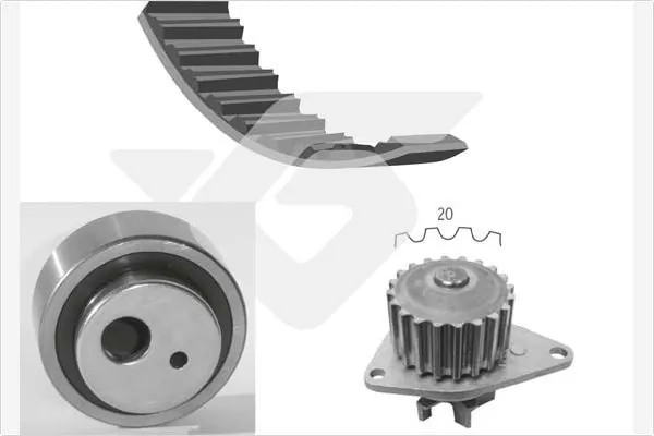 1689634480 Peugeot/Citroen Kit correa de distribución