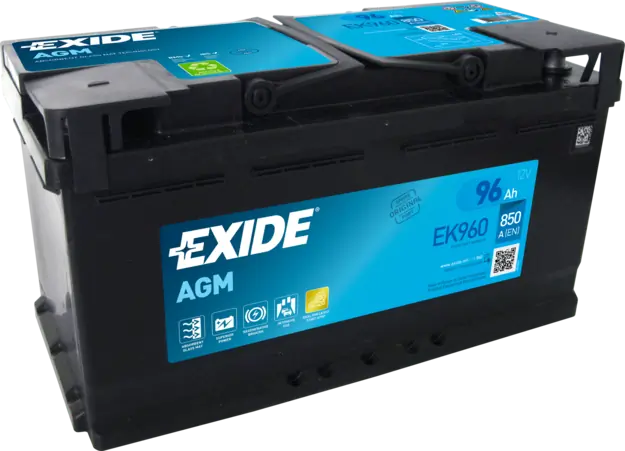 EXIDE EK960 batería de arranque Peugeot 407