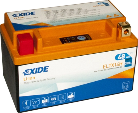 ELTX14H Exide Batería Start-Stop
