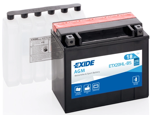 Batería de arranque EXIDE ETX20HLBS