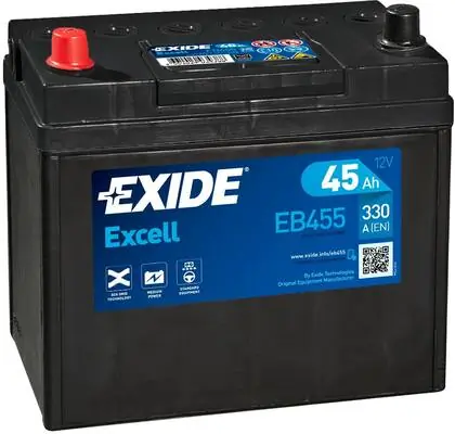 Batería de arranque EXIDE EB455