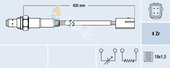 Sensor de oxígeno Spark (Matiz)  hatchback (2005-2010) original desde 56,89 €