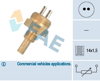 Comprar Sensor de temperatura de agua TRUCK ACTROS  